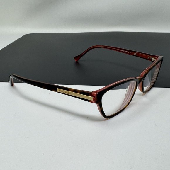 Vera Wang v320 Eyeglasses tortoise rectangle Frames size 51 [] 15 133 with case - Picture 2 of 14